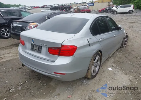 2015 BMW 320I из США, поврежденный, VIN WBA3B1C50FK140788